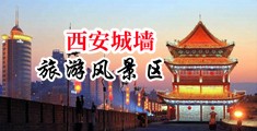 老师喷淫水视频中国陕西-西安城墙旅游风景区